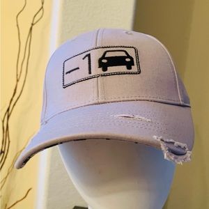 Specialised cap hat gray color one size 100% cotton